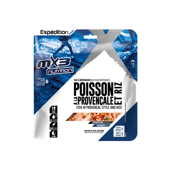 Poisson plat lyophilise - MX3 Nutrition 