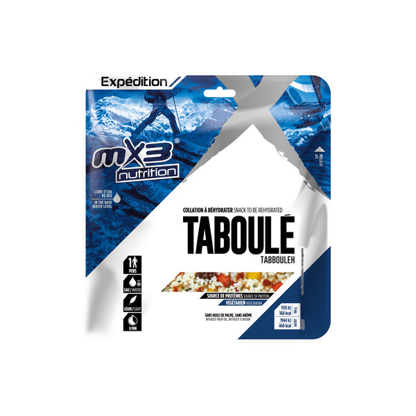 Taboulé lyophilise - MX3 Nutrition 