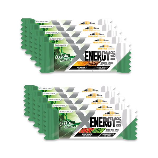 Pack barres énergétiques - MX3 Nutrition