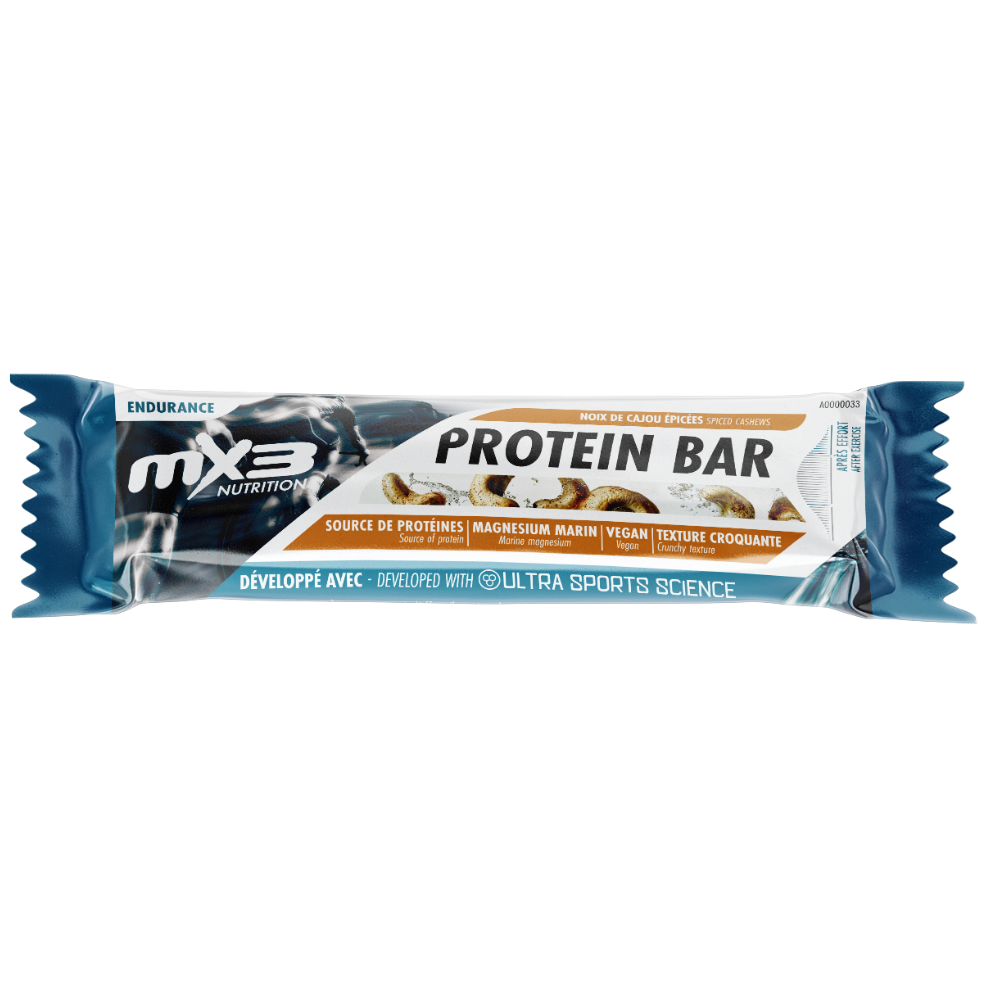 Barre protéinée Noix de Cajou - MX3 Nutrition