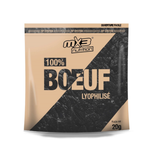 Snack de boeuf nature lyophilisé