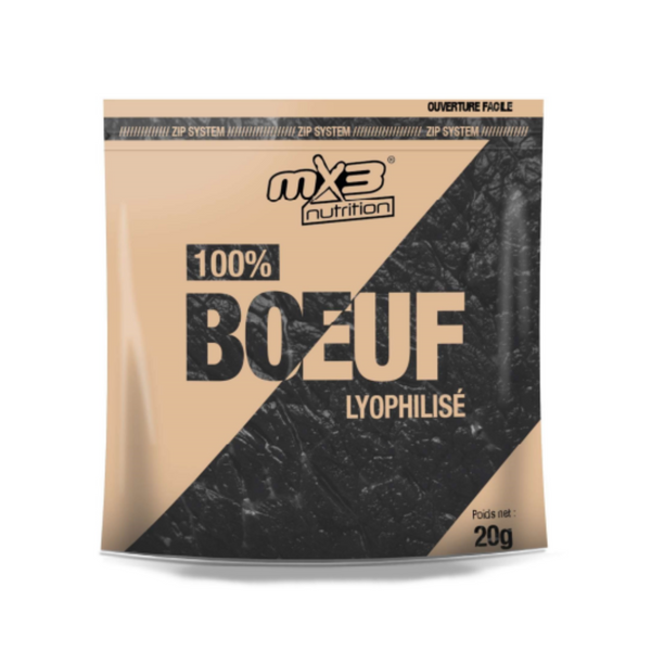 Snack de boeuf nature lyophilisé