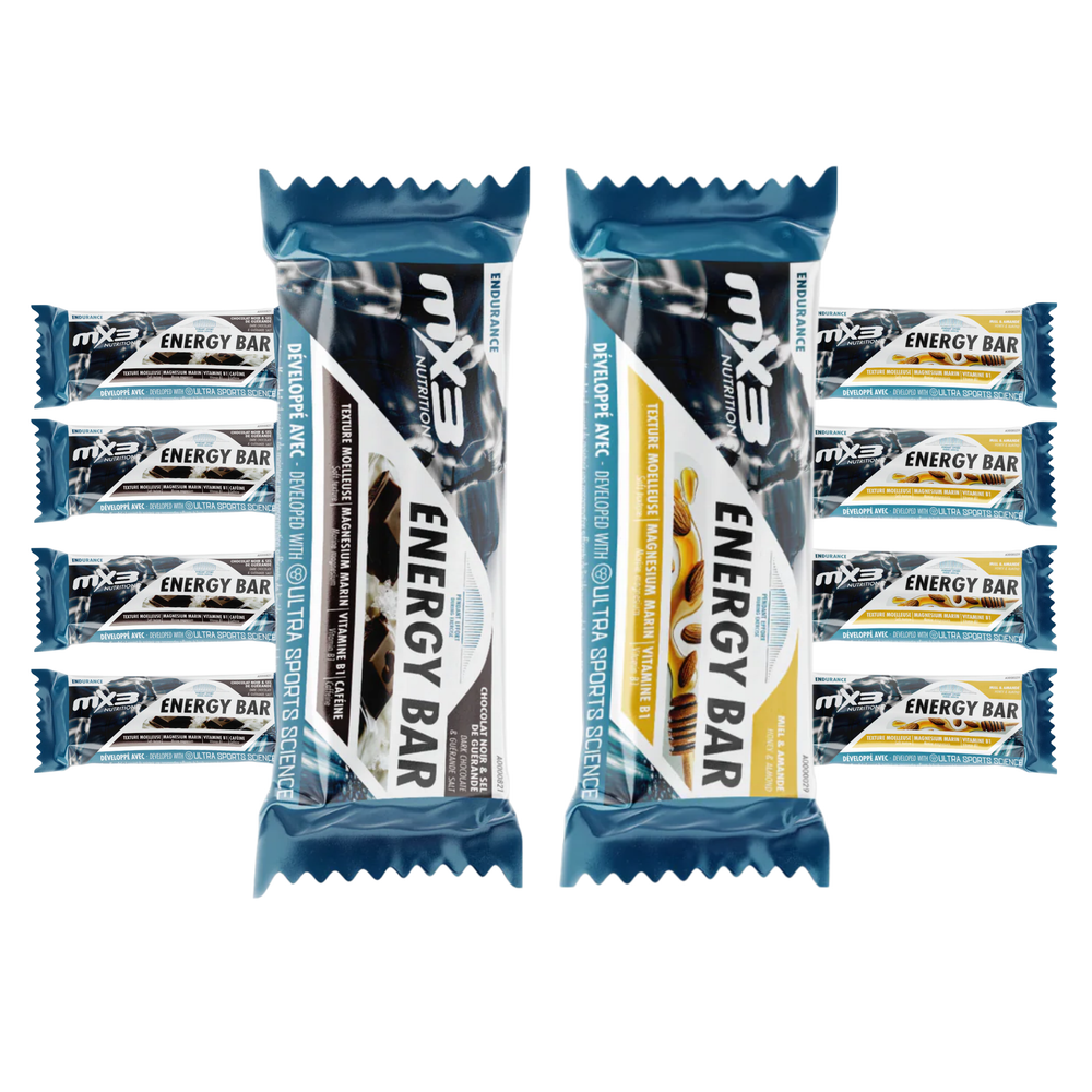 Mix barres - Miel amande + Chocolat noir & pointe de sel