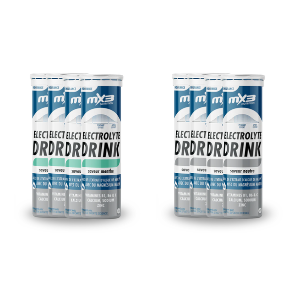Mix Electrolytes saveur menthe + neutre