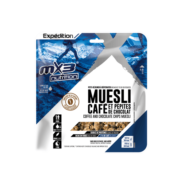 Muesli café & pépites de chocolat