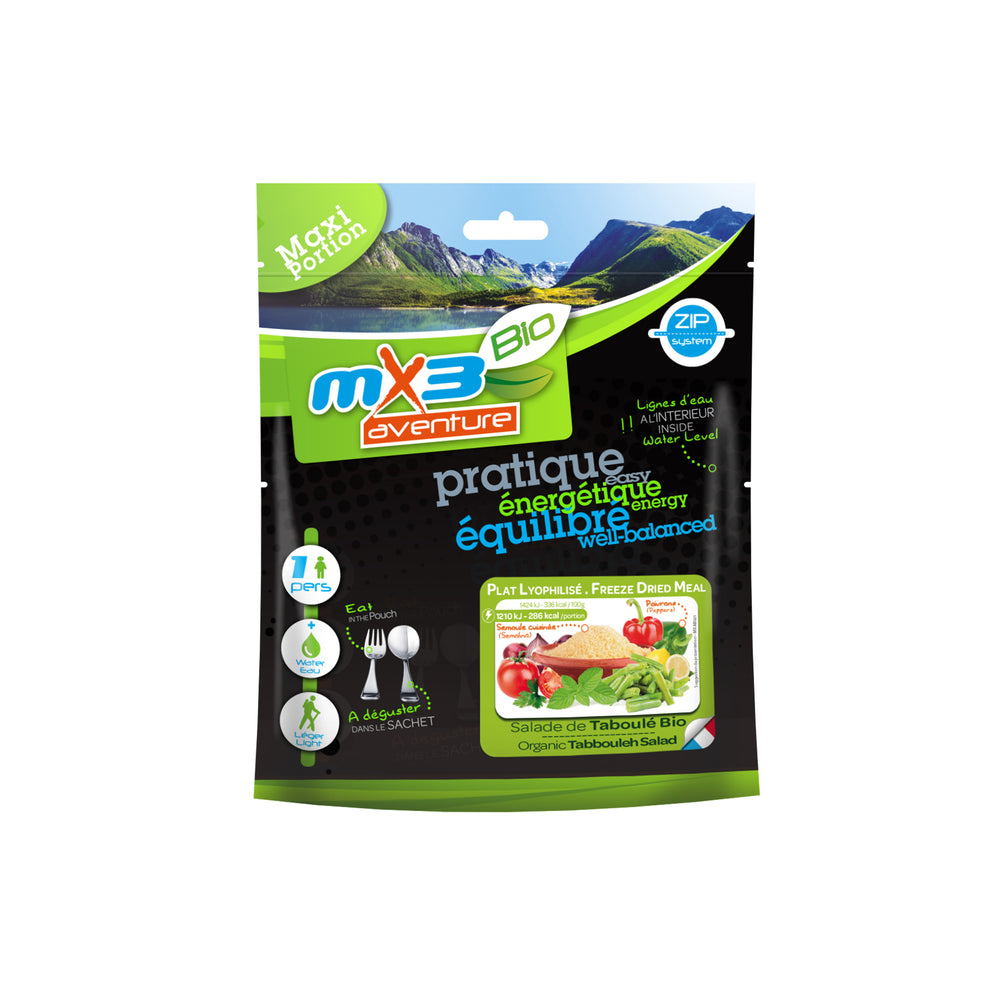 Taboulé bio lyophilisé - MX3 Nutrition