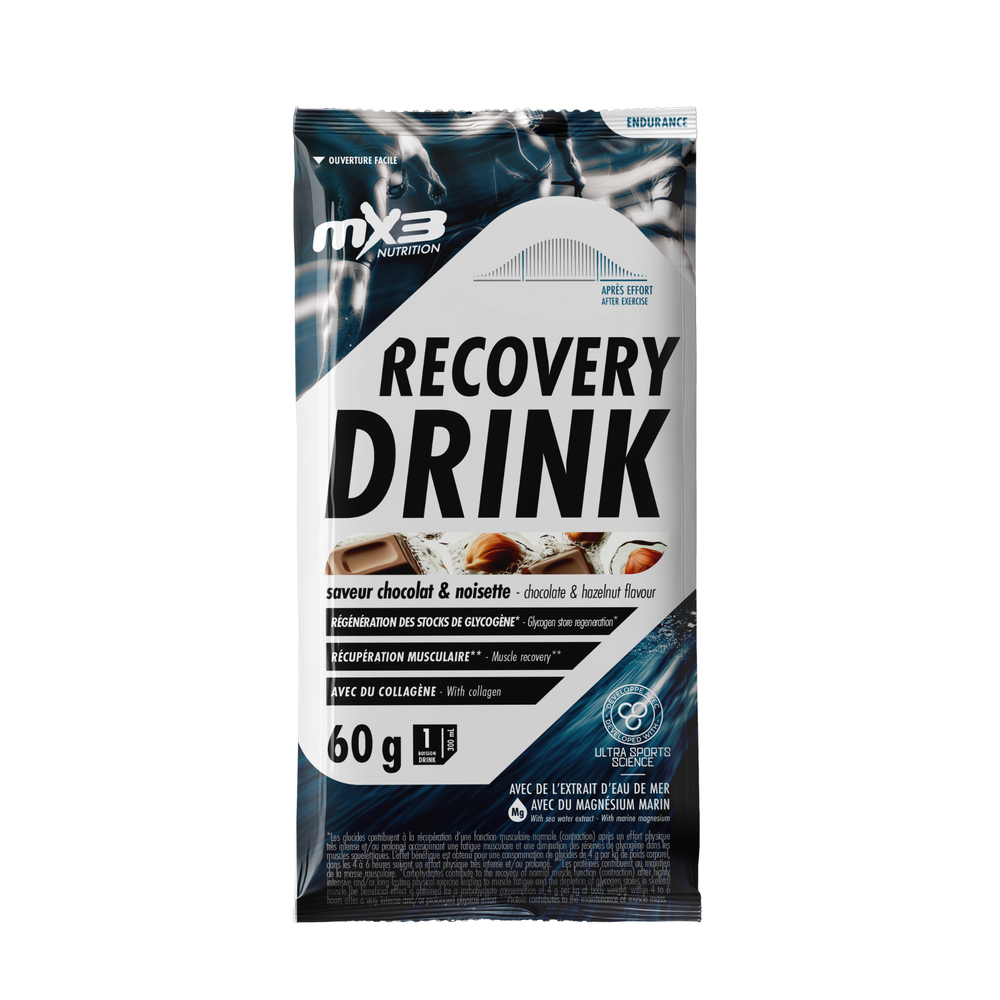 Unidose - Boisson de récupération - Saveur Chocolat Noisette