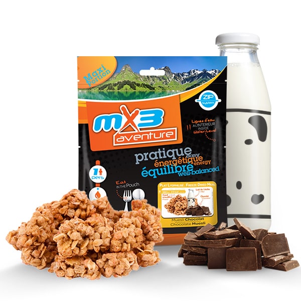 muesli chocolat lyophylise - MX3 Nutrition